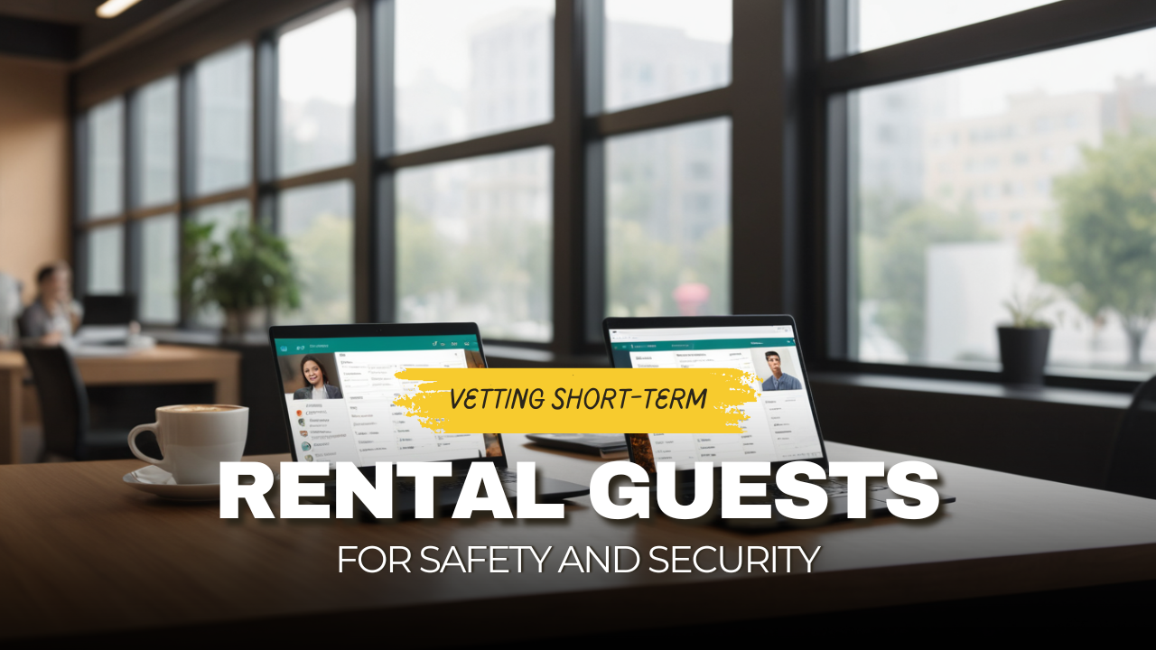 Vetting Short-Term Rental Guests for Safety and Security