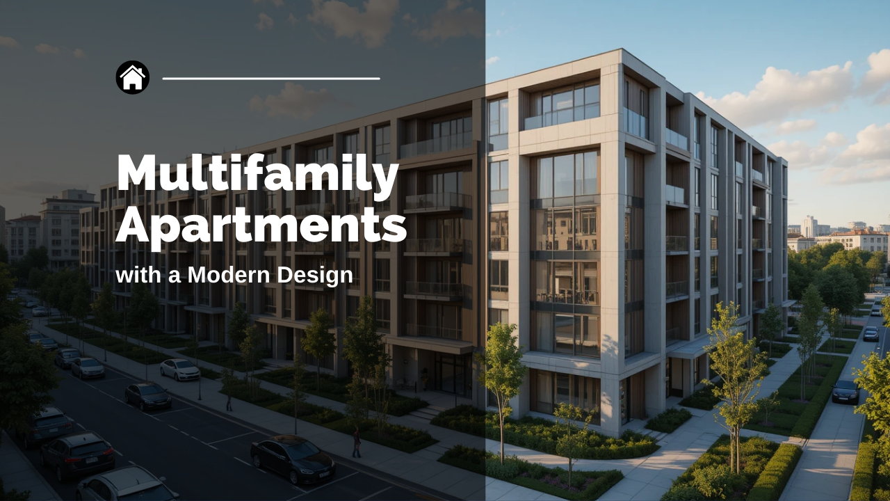 Multifamily Apartments with a Modern Design 